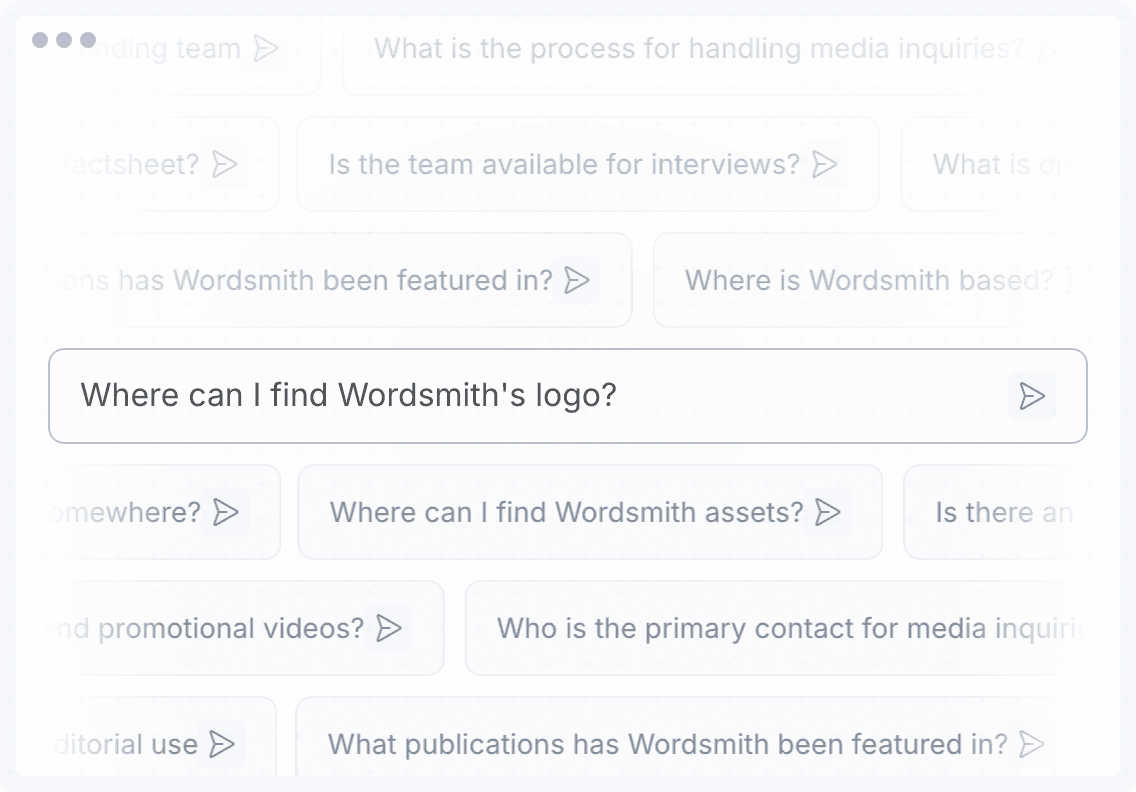 Wordsmith press and media — frequently asked questions